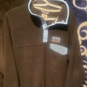 rare big label patagonia fleece jacket